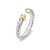 David Yurman The Cable Collectibles® Collection Ring in Silver and 14-Karat Yellow Gold (Image 2)