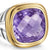 Albion Ring in Sterling Silver with 18K Yellow Gold and Amethyst, 11mm