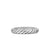 Cable Band Ring in Sterling Silver, 3.4mm, Size 5