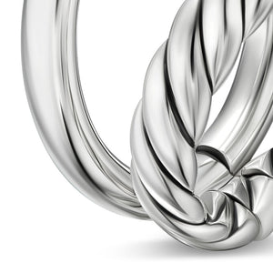 DY Mercer Two Row Ring in Sterling Silver, 8mm