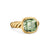 DY Mercer Stone Ring in 18K Yellow Gold with Prasiolite, 10mm