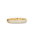DY Mercer Pavé Band Ring in 18K Yellow Gold with Diamonds, 3.7mm