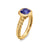 DY Mercer Stone Ring in 18K Yellow Gold with Iolite, 7mm