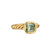 DY Mercer Stone Ring in 18K Yellow Gold with Prasiolite, 7mm