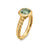 DY Mercer Stone Ring in 18K Yellow Gold with Prasiolite, 7mm