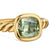 DY Mercer Stone Ring in 18K Yellow Gold with Prasiolite, 7mm