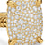 Chatelaine Elongated Ring in 18K Yellow Gold with Diamonds, 19mm