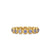 Bezel Set Band Ring in 18K Yellow Gold with Tanzanite, 4mm