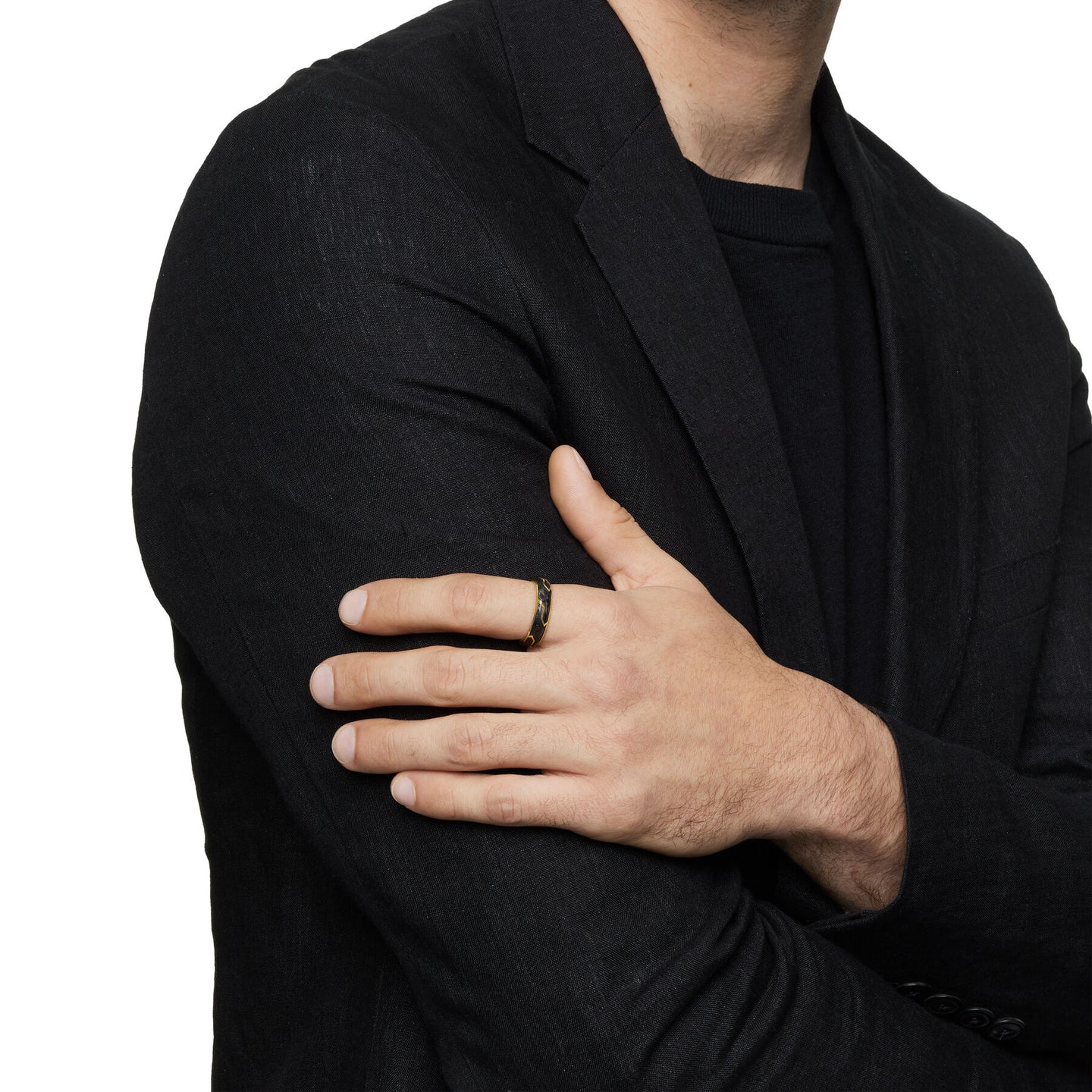 David Yurman The Wedding Collection Ring in 18-Karat Yellow Gold (Image 5)