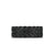 Chevron Pavé Band Ring in Black Titanium with Black Diamonds, 9mm, Size 9