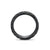 Chevron Pavé Band Ring in Black Titanium with Black Diamonds, 9mm, Size 9