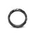 Sculpted Cable Band Ring in Black Titanium, 9mm, Size 11