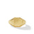 Streamline Signet Ring in 18K Yellow Gold, Size 10