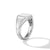 Streamline Signet Ring in Sterling Silver, Size 9