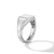 Streamline Signet Ring in Sterling Silver, Size 9