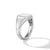 Streamline Signet Ring in Sterling Silver, Size 11