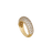 Sabel Collection Yellow Gold Small Dome Diamond Ring