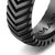 Chevron Band in Black Titanium, 8mm