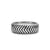 Chevron Band in Sterling Silver, 8mm