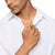 Chevron Signet Ring in 18K Yellow Gold, 18mm