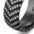 Chevron Band in Black Titanium with Diamonds, 10mm