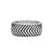 Chevron Band in Sterling Silver, 10mm
