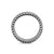 Chevron Band in Sterling Silver, 10mm