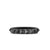 Pyramid Band Ring in Black Titanium, 4mm, Size 10