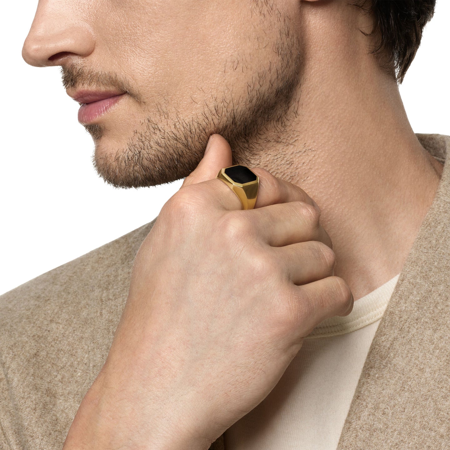 David Yurman The Streamline® Collection Ring in 18-Karat Yellow Gold (Image 5)