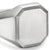 Streamline Signet Ring in Sterling Silver, 18mm