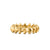 Armory Band Ring in 18K Yellow Gold, 6.2mm