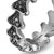 Armory Band Ring in Sterling Silver with Black Diamonds, 6.2mm