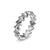 Armory Band Ring in Sterling Silver, 6.2mm
