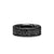 Streamline Band in Black Titanium with Black Diamonds, 7.6mm