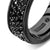Streamline Band in Black Titanium with Black Diamonds, 7.6mm