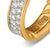 Streamline Band in 18K Yellow Gold with Diamonds, 6.2mm
