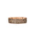 Streamline Band in 18K Rose Gold with Cognac Diamonds, 6.2mm