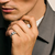 John Hardy Icon Stud Sterling Silver Pyramidal Ring, 9mm