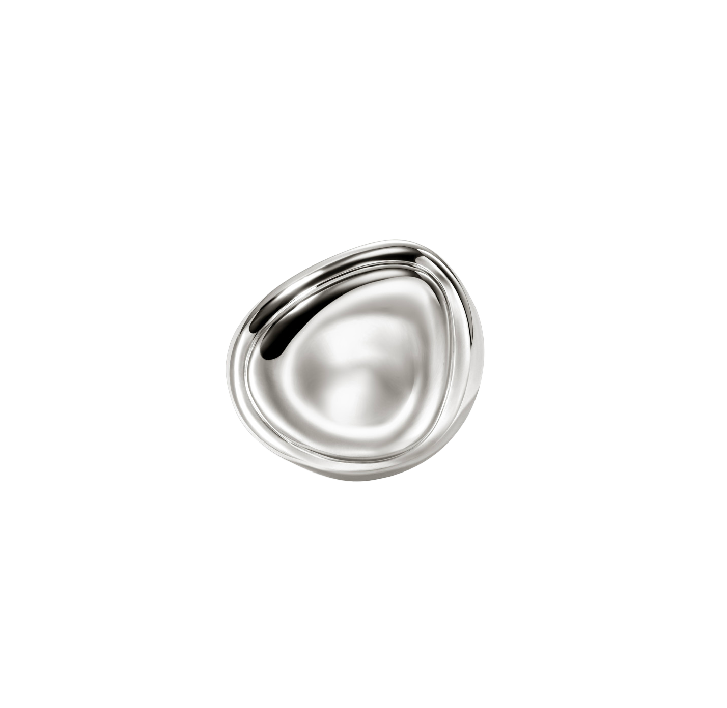 John Hardy Pebble Sterling Silver Ring