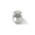 Inside of John Hardy Naga Sterling Silver Diamond and Blue Sapphire Saddle Ring