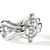 John Hardy Surf Sterling Silver Diamond Ring