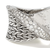 John Hardy Classic Chain Sterling Silver Twisted Hammered Diamond Ring