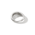 John Hardy Surf Silver Scattered Diamond Ring