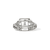 John Hardy Icon Stud Sterling Silver Pyramidal Diamond Ring, 9mm