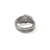 Back of John Hardy Spear Sterling Silver Pave Diamond Double Coil Ring