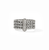 John Hardy Icon Link Sterling Silver Diamond Bar Ring, 9mm