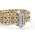 John Hardy Icon Link Mixed Metals Diamond Bar Ring, 6mm