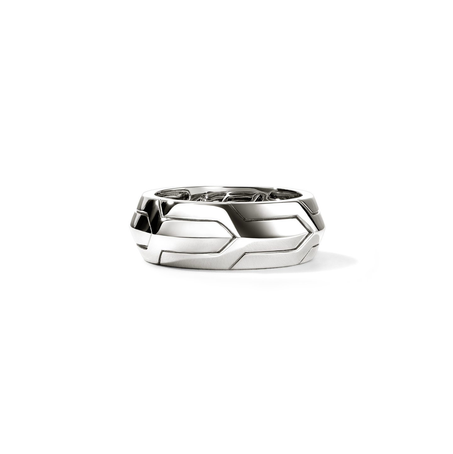 John Hardy Icon Sterling Silver Men's Band, 9mm