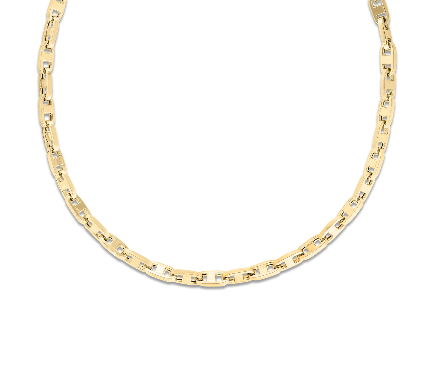 Roberto Coin Designer Gold Anchor Link Chain, 24