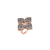 Roberto Coin Venetian Princess 18K Rose Gold Diamond Ring